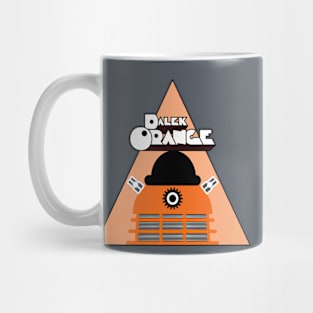 A Dalek Orange Mug